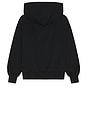 view 2 of 6 Alien-O Zip Through Hoodie in Black