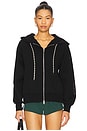 view 2 of 6 SWEAT À CAPUCHE À GLISSIÈRE ALIEN-O in Black