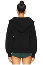 view 5 of 6 SWEAT À CAPUCHE À GLISSIÈRE ALIEN-O in Black