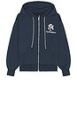 view 1 of 4 Nyp Zip Through Hoodie in Navy