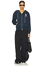view 4 of 4 Nyp Zip Through Hoodie in Navy