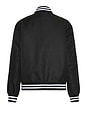 view 4 of 5 Nyp Nylon Varsity Jacket in Black