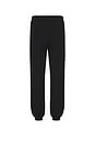 view 5 of 5 PANTALÓN DEPORTIVO NO PROBLEMO LOGO in Black