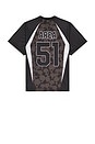 view 2 of 4 Area 51 Football Shirt in Black