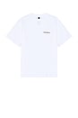view 1 of 3 Mini Problemo Short Sleeve Tee in White