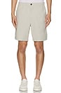 view 3 of 3 Ezra Relaxed Solotex Twill Shorts in Stone