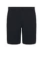 view 1 of 4 Ezra Relaxed Organic Stretch Twill Shorts in Dark Navy