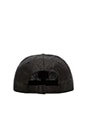 view 3 of 3 GORRA BÉISBOL LINEN 6 PANEL in Black