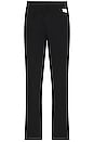 view 4 of 5 Ezra Relaxed Organic Stretch Twill Trouser in Black