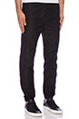 view 2 of 3 Marvin Crisp Cotton Pant in Black