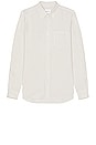 view 1 of 3 Osvald Cotton Tencel Shirt in Marble White