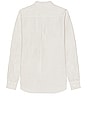 view 2 of 3 Osvald Cotton Tencel Shirt in Marble White