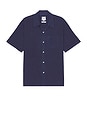 view 1 of 4 Carsten Cotton Tencel Shirt in Calcite Blue