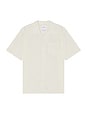view 1 of 3 Carsten Cotton Tencel Shirt in Enamel White