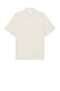 view 1 of 3 Ivan Relaxed Cotton Linen Shirt in Ecru