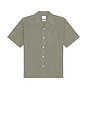 view 1 of 4 Carsten Cotton Tencel Shirt in Mid Khaki