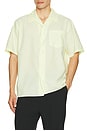 view 3 of 4 Carsten Cotton Tencel Shirt in Pale Yellow