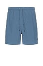 view 1 of 3 Hauge Recycled Nylon Swimmers Short in Fog Blue