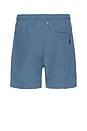 view 2 of 3 Hauge Recycled Nylon Swimmers Short in Fog Blue