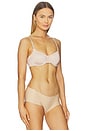 view 2 of 4 Liquid Smooth Shape Minimizer Bra in Light Mocha