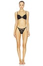 view 4 of 4 ТАНГА FLEUR in Black
