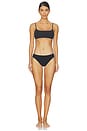 view 4 of 4 Bliss Bare Cotton Bikini 3-pack in Black