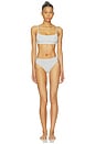 view 5 of 5 GAINE BLISS in Grey Heather, Buff & Peach Whipe
