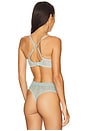 view 3 of 4 Cherry Blossom Convertible Bra in Meadow