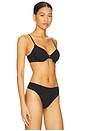 view 2 of 4 Understated Contour Underwire Bra in Black