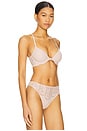 view 2 of 4 Lush Contour Underwire Bra in Rose Beige & Warm White