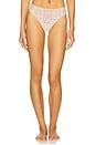 view 1 of 4 Lush Thong in Rose Beige & Warm White