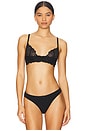 view 1 of 4 Peony Unlined Underwire Bra in Black