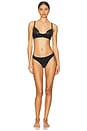 view 4 of 4 Peony Unlined Underwire Bra in Black