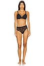 view 4 of 4 Bliss Allure One Size Lace Thong 3 Pack in Black