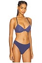 view 2 of 5 Convertible Demi T-shirt Bra in Vintage Navy