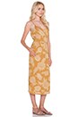 view 2 of 4 Lux Midi Dress in Gold Dahlia