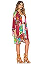 view 2 of 3 Hitchhiker Kimono in Red Gardener