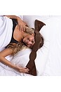 view 5 of 7 WEIGHTED EYE MASK THE WEIGHTED BLANKET FOR YOUR EYES in Espresso