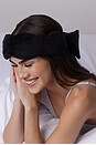 view 5 of 6 WEIGHTED EYE MASK THE WEIGHTED BLANKET FOR YOUR EYES in Black