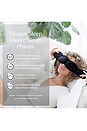 view 7 of 6 WEIGHTED EYE MASK THE WEIGHTED BLANKET FOR YOUR EYES in Black