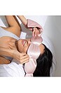 view 6 of 9 WEIGHTED EYE MASK SILK THE WEIGHTED BLANKET FOR YOUR EYES in Petal