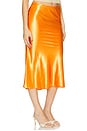 view 2 of 6 Fishtail Skirt in Orange