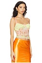 view 2 of 4 Angel Cake Printed Camisole in Yellow
