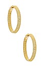 view 1 of 3 TIRE 후프 in Yellow & Gold