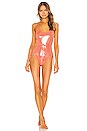 view 1 of 3 MAILLOT DE BAIN 1 PIÈCE THE RITE OF SPRING in Shiny Coral
