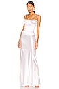 view 1 of 4 Cecilia Gown in White