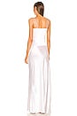 view 3 of 4 Cecilia Gown in White