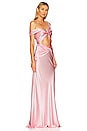 view 2 of 3 Tamika Gown in Bubblegum Pink