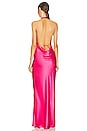 view 3 of 3 Angelica Gown in Neon Pink