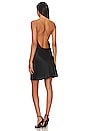 view 3 of 3 Nadine Silk Mini Dress in Black